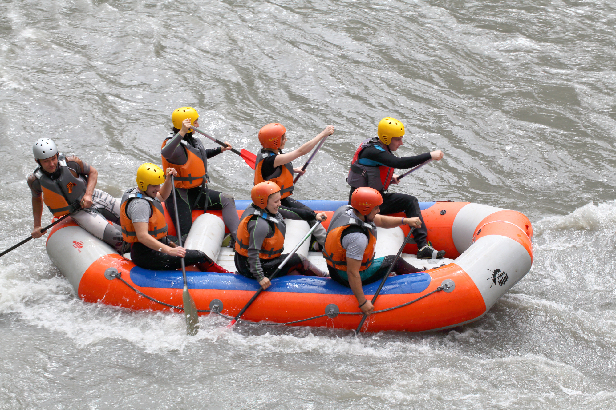 Imela sem prelepe spomine na rafting s svojim možem